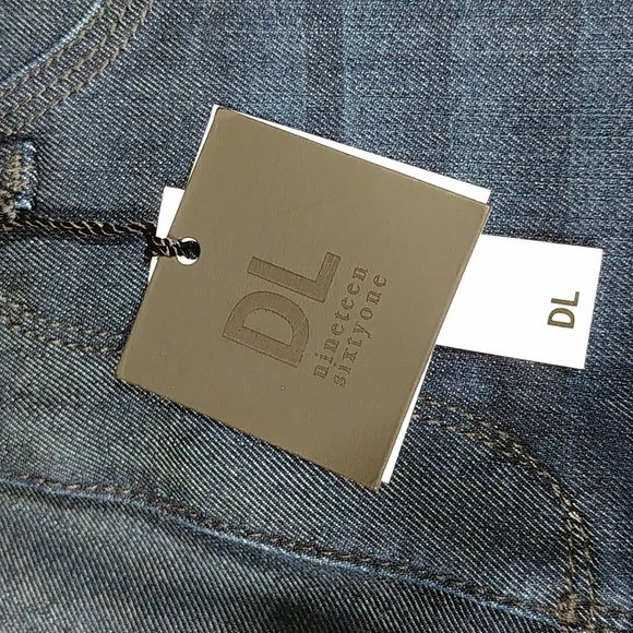 DL 1961 Nina high rise skinny jeans size 25 NWT - Picture 8 of 8